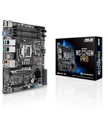 ASUS  Ws C246m Pro Motherboard Noir