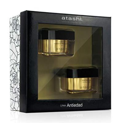 ATASHI Ensemble de Beaut&eacute;  Antiedad Anti-&acirc;ge 2 x 50 ml 2 Pi&egrave;ces