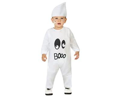 BIGBUY D&eacute;guisement pour B&eacute;b&eacute;s Fant&ocirc;me Blanc (2 Pcs) (Taille 6-12 Mois)