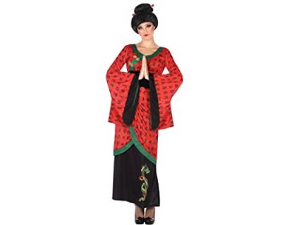BIGBUY D&eacute;guisement pour adultes chinoise rouge (1 pc) taille xs/s