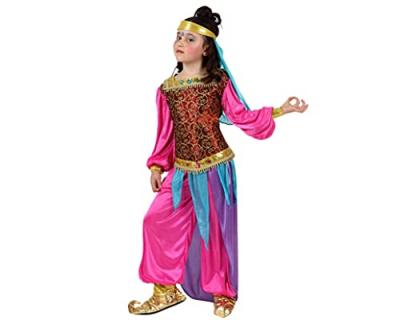 ATOSA  Arabe Princess Child Girl Custom Multicolore 5-6 Years
