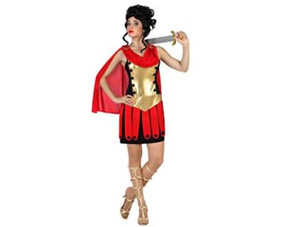 BIGBUY D&eacute;guisement pour Adultes Guerri&egrave;re romaine (2 Pcs) Taille XS/S