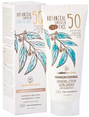 AUSTRALIAN GOLD  Botanical Protect Visage Couleur Spf50 F-L 88ml