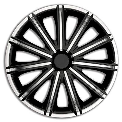 AUTOSTYLE  enjoliveurs Nero18 pouces ABS noir/argent jeu de 4
