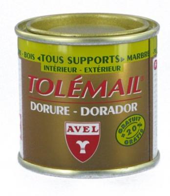 AVEL Peinture Tol&eacute;mail dorure  Louis XIII - 50 ml - Or riche