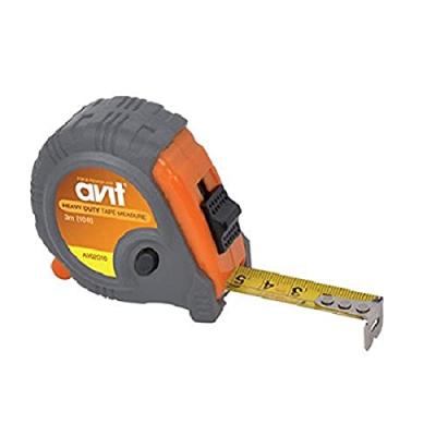 AVIT M&ecirc;tre ruban retractable, 3 m avec bouton de verouillage C.K. AV02010