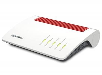 AVM Routeur Fritz!Box 5590 Fiber 20002981 3600Mo/s 4 Port Ethernet Double Bande Blanc