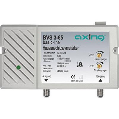 AXING Amplificateur de raccordement d'immeuble BVS 3-65