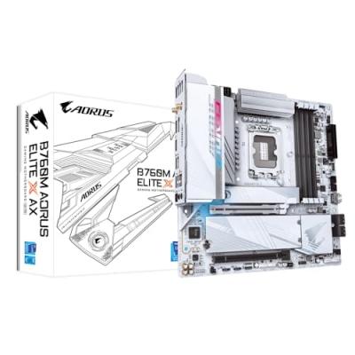 GIGABYTE Carte M&egrave;re  B760M Aorus Elite X AX DDR5 (Intel LGA 1700)