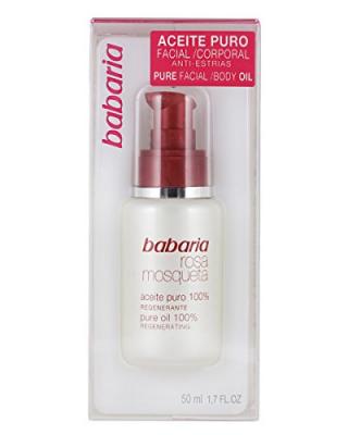 BABARIA  1004-50210 Huile Pure Rose Musqu&eacute;e 50 ml