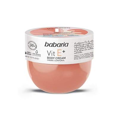 BABARIA Cr&egrave;me pour le corps  Vit E+ 400ml