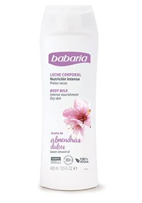BABARIA  Lait Corporel Nutrition Intense Amandes 400 ml