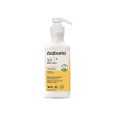 BABARIA  Lait corporel hydratant &agrave; la vitamine C 500 ml