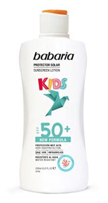 BABARIA  Lait solaire pour enfants SPF50+ - 200 ml