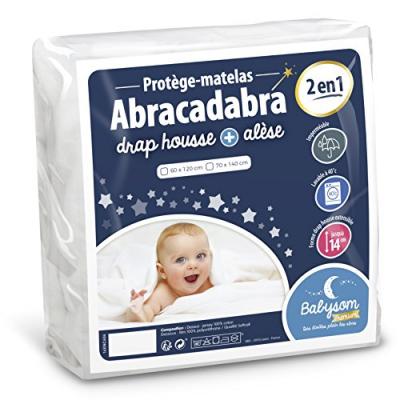 BABYSOM Prot&egrave;ge Matelas B&eacute;b&eacute; Abracadabra 60x120 