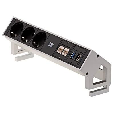 BACHMANN  902.502 Bloc multiprise 3 prises avec USB