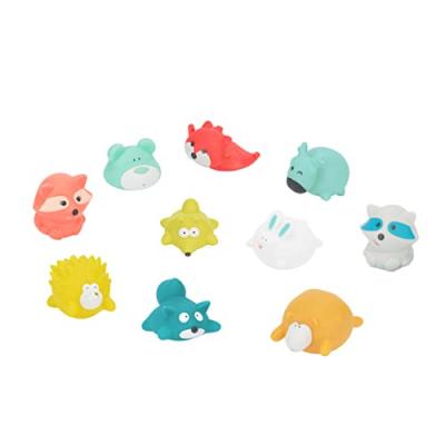 BADABULLE Jeu de bain  Rigolos splash montagne Multicolore 10 pi&egrave;ces