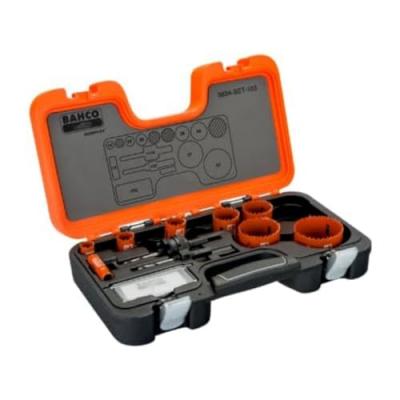 BAHCO Jeu de scies tr&eacute;pans bim&eacute;tal Sandflex 16-67 mm (11 pcs) -  3834-set-103 