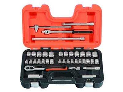 BAHCO  Assortiment de douilles 3/8, 38 PCS - S380