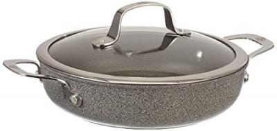 BALLARINI Sauteuse Salina aluminium anti adh&eacute;rent &Oslash;24 cm + couvercle
