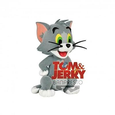 BANPRESTO  Tom And Jerry Tom Fluffy Puffy 9 Cm Multicolore