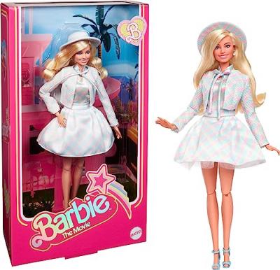 BARBIE Mattel  The Movie poup&eacute;e  in Plaid Matching Set- - Poup&eacute;e