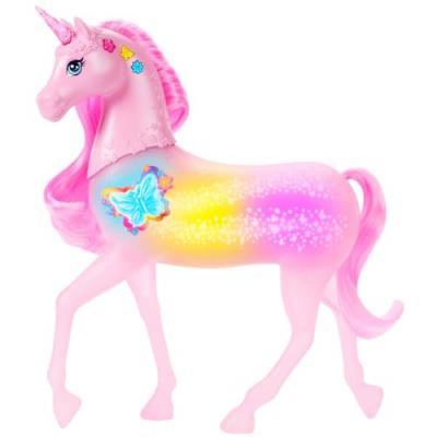 BARBIE  Figurine Licorne Avec Lumi&egrave;res Et Sons