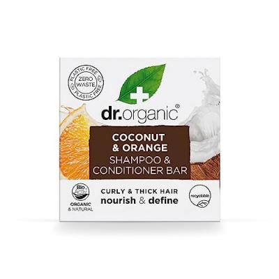DR. ORGANIC  Coco Orange Shampooing Apr&egrave;s Shampooing Solide 75g