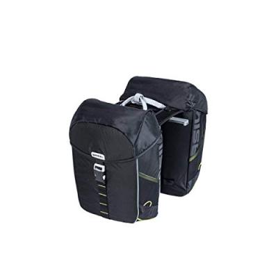 BASIL Paire de sacoches lat&eacute;rales  Miles Waterproof 32L compatible Sys