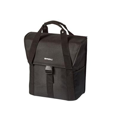 BASIL  Go Sac de V&eacute;lo, Unisexe Adulte, Noir, 33 x 17 x 41 cm