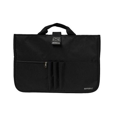 BASIL Sacoche de v&eacute;lo  Organiser noire graphite pour ordinateur portab
