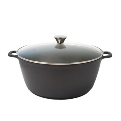 BAUMALU Faitout aluminium 36cm avec couvercle -  - 384923