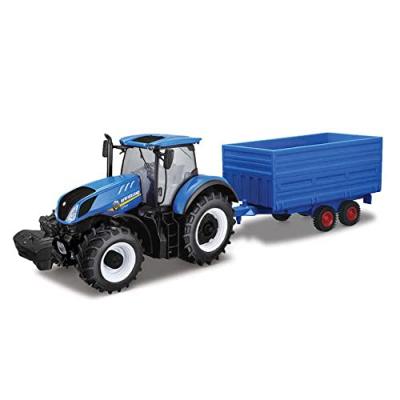 BBURAGO Tracteur avec Benne  Collection Ferme 1:32