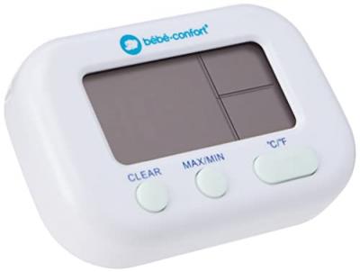 BEBE CONFORT Thermom&egrave;tre Hygrom&egrave;tre 2en1 B&eacute;b&eacute;  - Le Thermom&egrave;tre