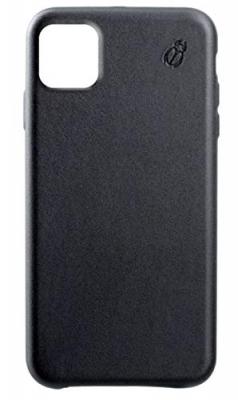 BEETLECASE  - Coque en Cuir - pour iPhone 11 - en Cuir de Bovin - Noir
