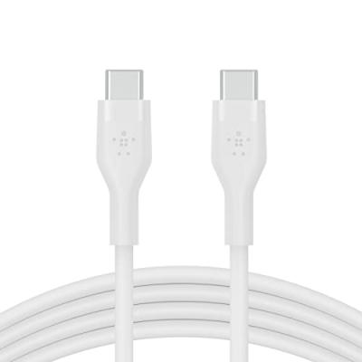 Belkin BOOST&acute;CHARGE Flex c&acirc;ble USB 1 m USB 2.0 USB C Blanc - Neuf