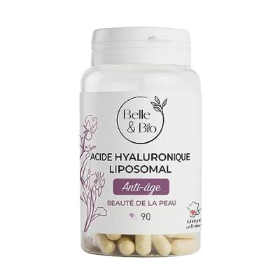 BELLE & BIO Compl&eacute;ments alimentaires anti-&acirc;ge Acide Hyaluronique Liposomal - 