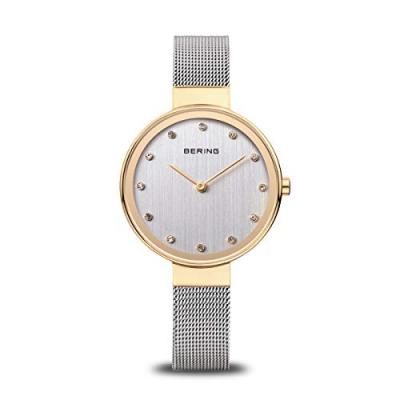 BERING Montre  Femme "Classic" Quartz - Bo&icirc;tier or brillant - 12034-010