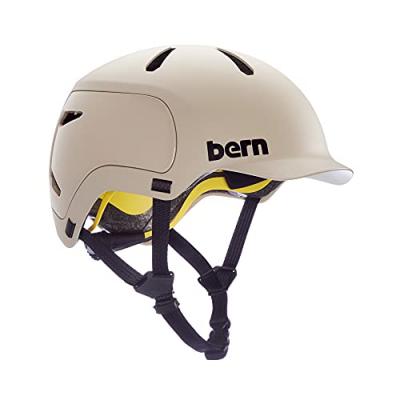 BERN Casque v&eacute;lo  Casque Adulte Watts 2.0 Matte Sand - Large