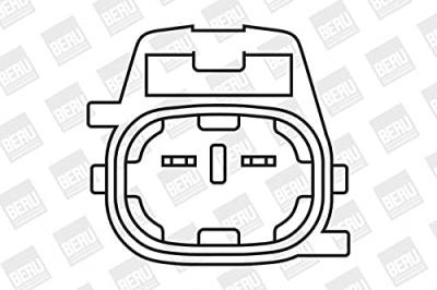 BERU  Bobine d'allumage pour JEEP: Cherokee, Grand Cherokee, Wrangler & RENAULT: Jeep (Ref: ZS396)