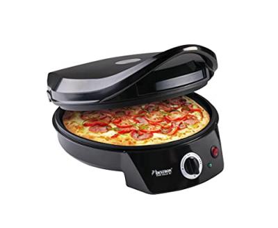 BESTRON   Appareil &agrave; pizza/Gril de table APZ400Z 1800 W Noir