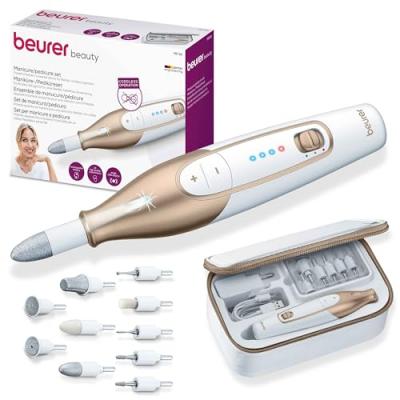 BEURER Set de manucure et p&eacute;dicure rechargeable  mp64