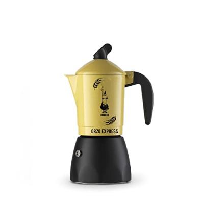 BIALETTI Moka orzo express 5334 50w 4 tasses aluminium jaune