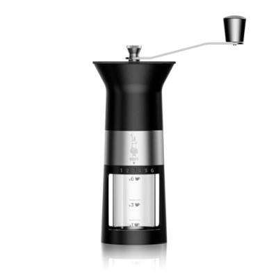 Bialetti - Moulin caf&eacute; Moulina manuel inox noir mat