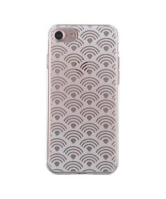 BIGBEN CONNECTED Coque semi-rigide transparente motifs arabesques pour iPhone SE (2020)/8/7 - Neuf