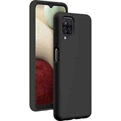 BIG BEN Coque Silicone SoftTouch Noire pour Samsung G A12 Bigben - Neuf