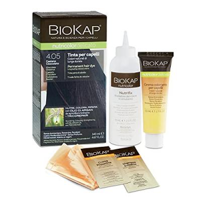 BIOS LINE Biokap Nutricolor Delicato 4.05 Ch&acirc;tain Chocolat 140 ml