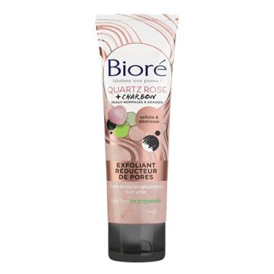 BIORE Exfoliant r&eacute;ducteur de pores quartz rose et charbon - Bior&eacute;