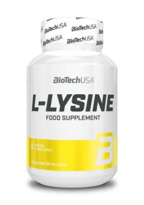 BIOTECH USA L-Lysine (90 Caps) Autres Acides Amin&eacute;s