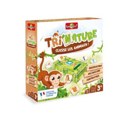 BIOVIVA  - Tri'Nature - Jeux de soci&eacute;t&eacute; ludique pour enfant d&egrave;s 3 ans - 1 &agrave; 4 joueurs - 400206